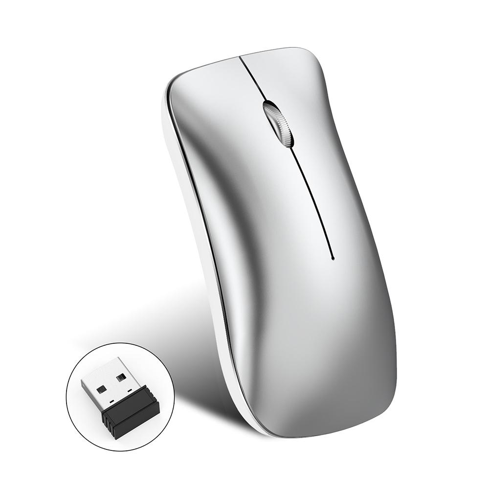 Chuột không dây HXSJ T27 2.4Ghz có thể sạc lại công thái học 1600 DPI 3DPI