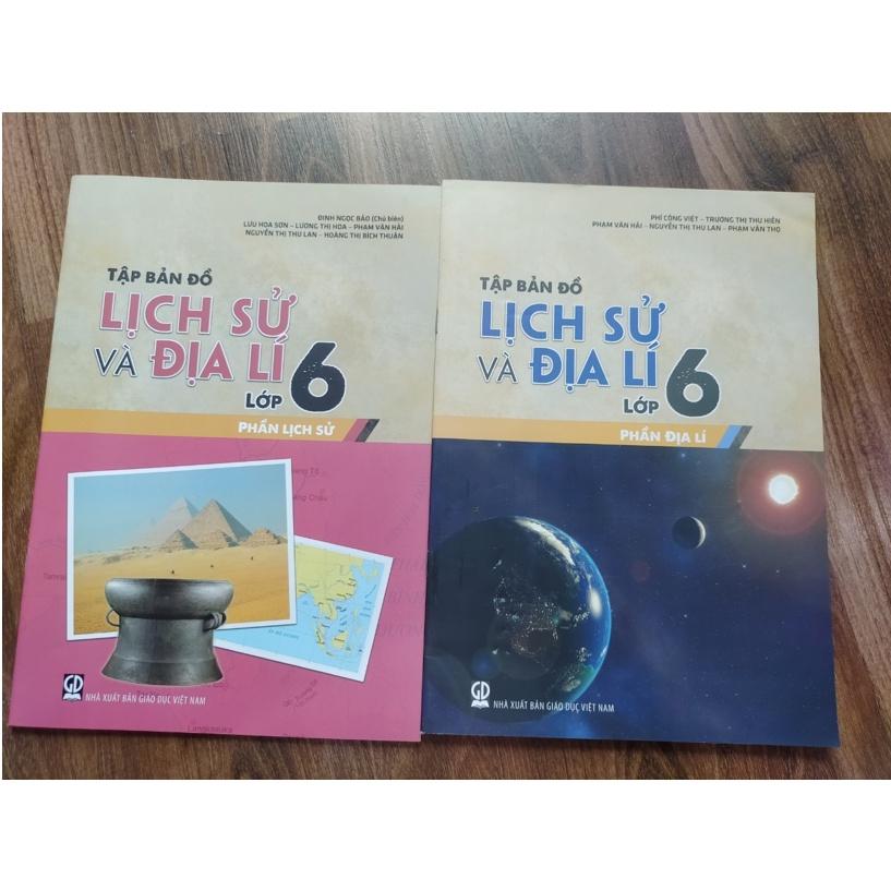 Sách - Tập Bản Đồ Lịch Sử Và Địa Lí Lớp 6 - Phần Lịch Sử