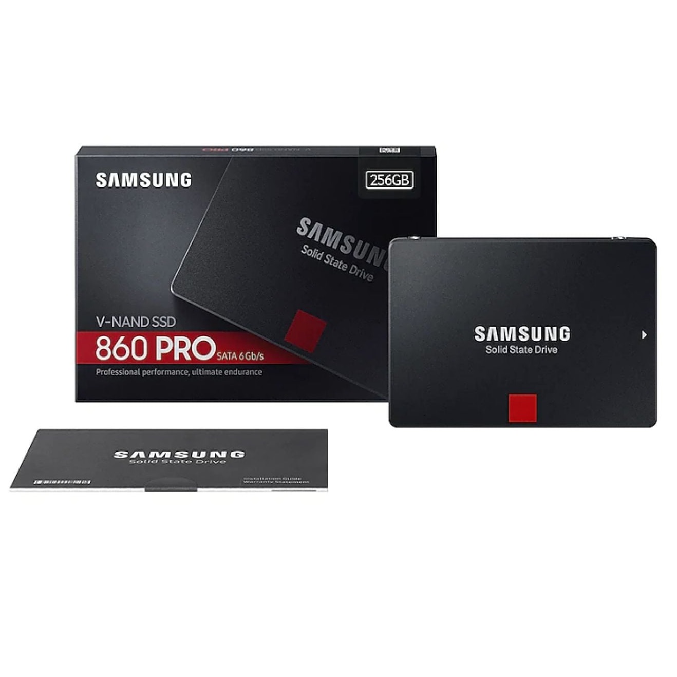 Ổ Cứng SSD Samsung 860 Pro MZ-76P256BW 256GB Sata III 2.5 inch - Hàng Chính Hãng