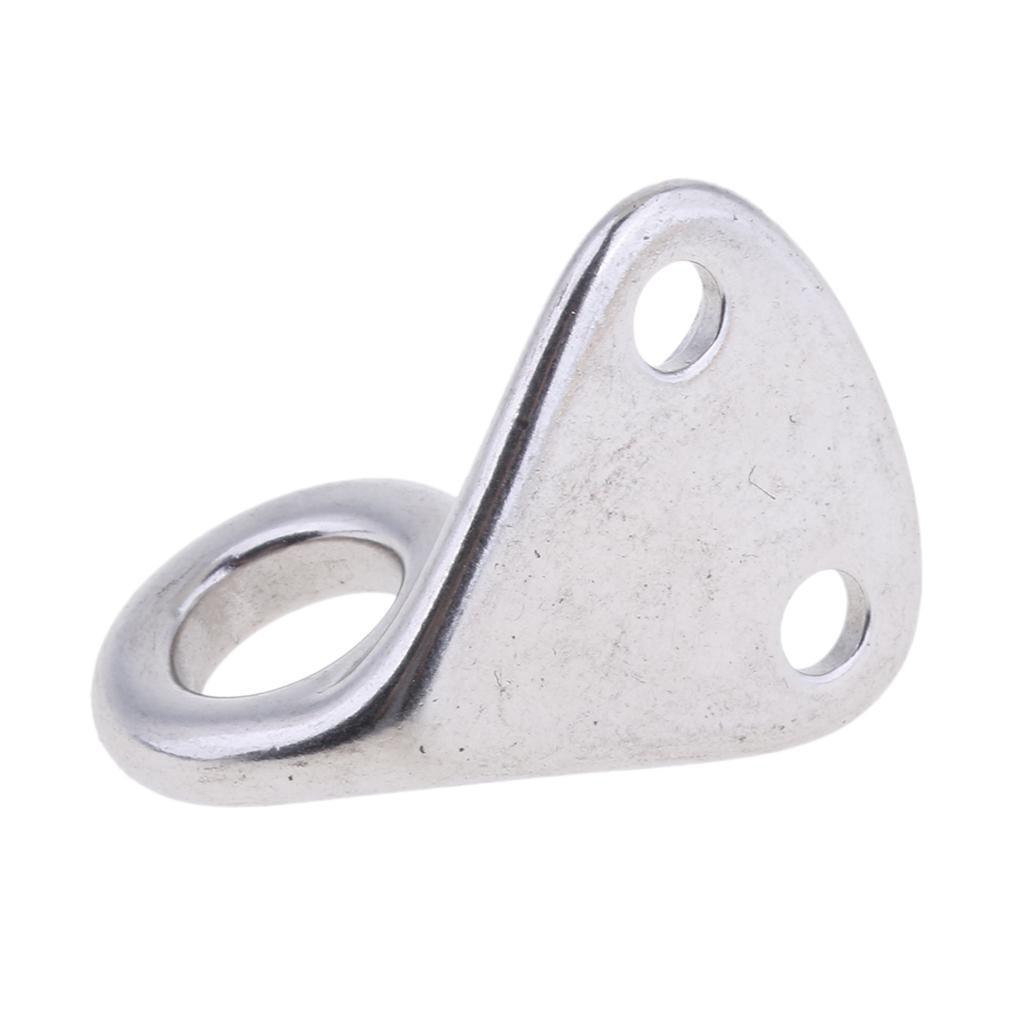 Heavy Duty Stainless Steel Hook Eye Plate Cable Rope Chain Boat