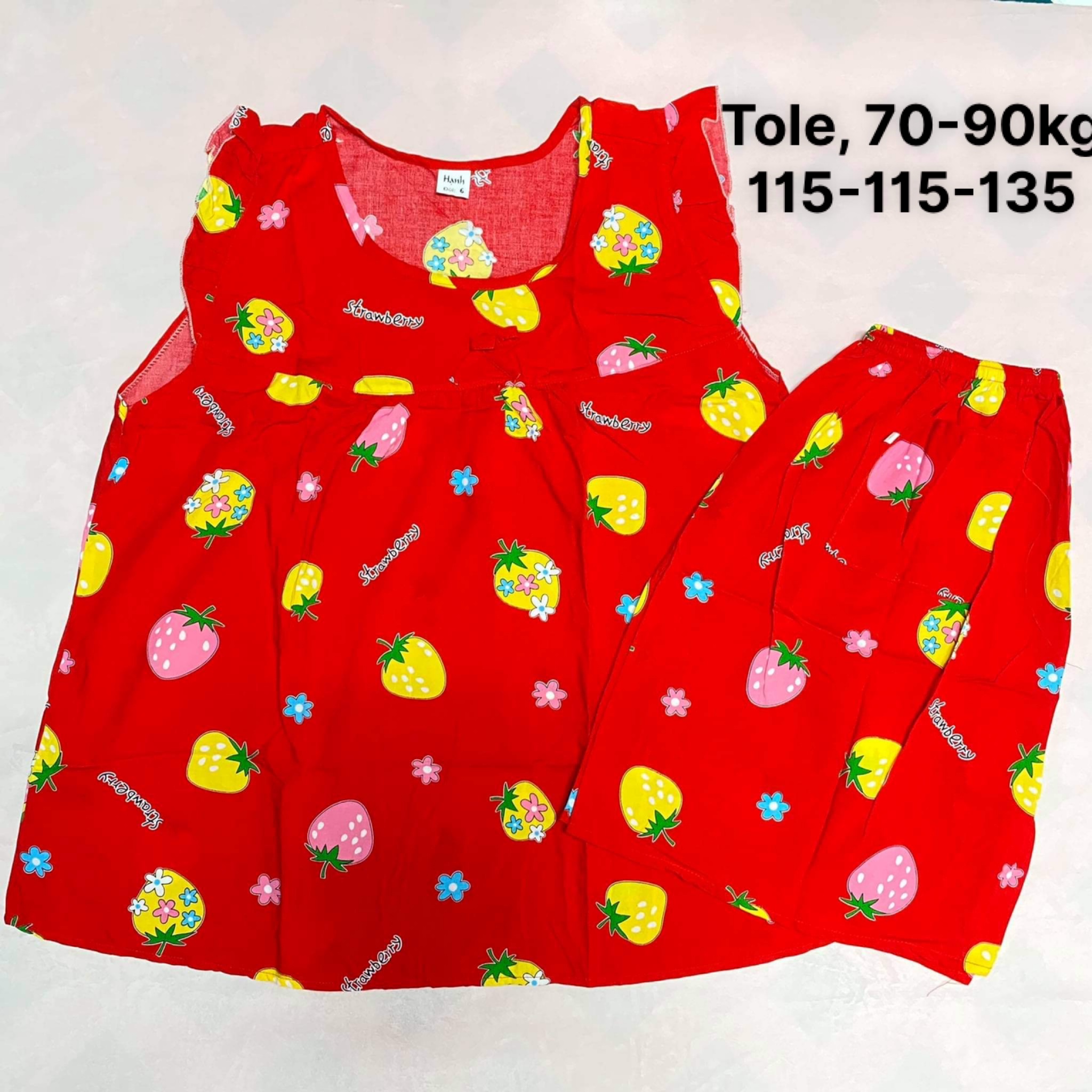 [HCM] (70-90kg) Đồ bộ nữ bigsize đùi chất liệu tole - lanh. Hongduyen2188