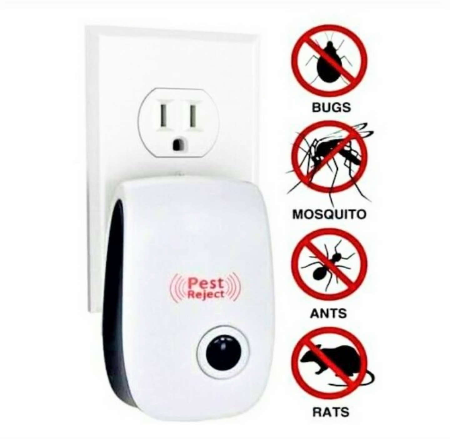 MÁY ĐUỔI MUỖI CHUỘT VÀ CÁC LOẠI CÔN TRÙNG BẰNG SÓNG SIÊU ÂM THÔNG MINH AN TOÀN TIỆN DỤNG HÀNG CHUẨN CHẤT LƯỢNG