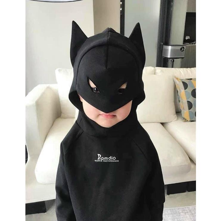 Set bộ quần áo thun nỉ siêu anh hùng Batman
