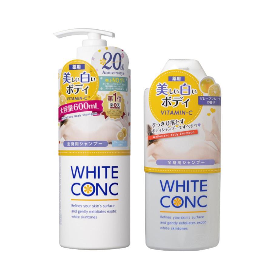 Sữa tắm dưỡng trắng da White Conc (Chai 360ml &amp; 600ml) - Hàng Nhật nội địa