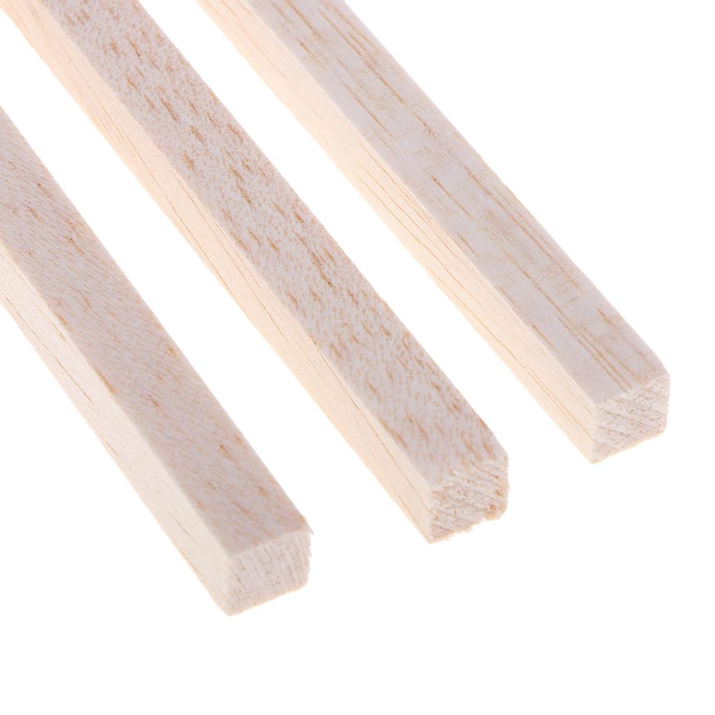 Square Balsa  Stick Unfinished  Stick  Rod  100mm
