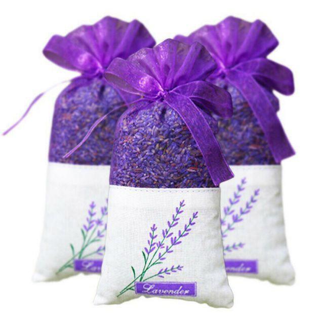 Túi Thơm Hoa Oải Hương Lavender Treo Xe Oto Tủ Quần áo