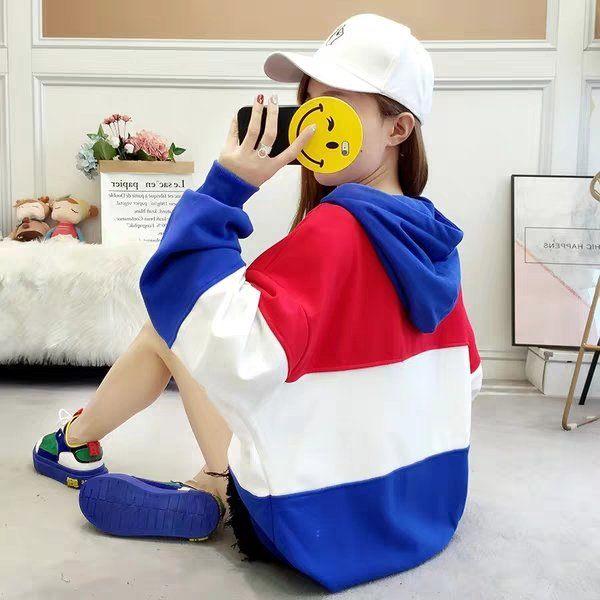 ÁO KHOÁC NỈ HOODIE PHỐI SỌC NGANG