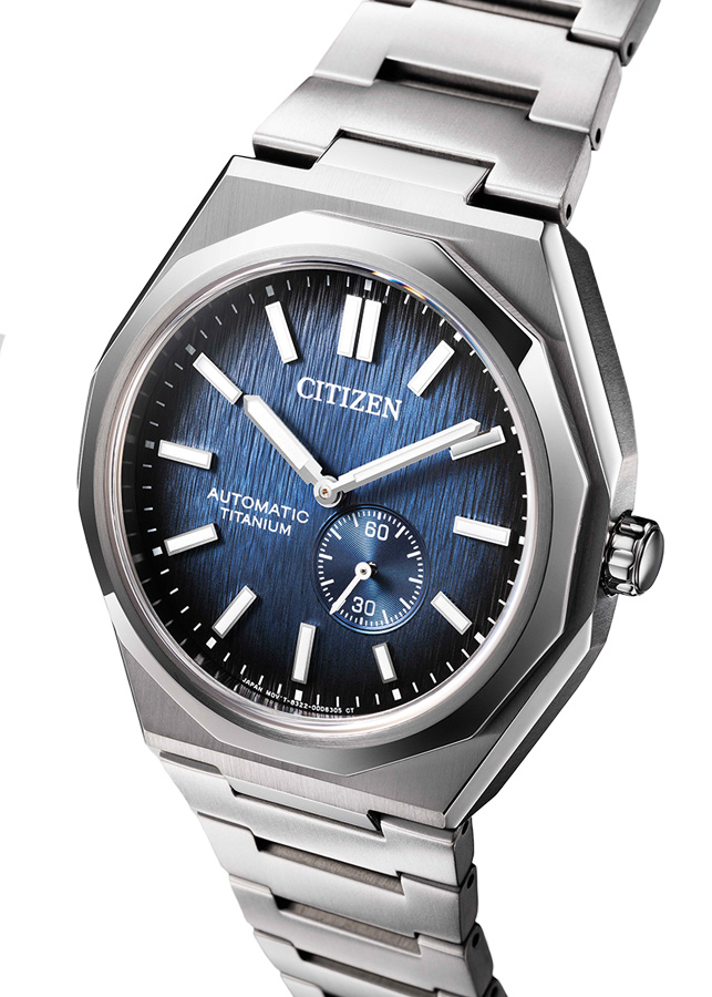 Đồng Hồ Nam Citizen Zenshin Automatic Dây Titanium NK5020-58M - Mặt Xanh (Sapphire)
