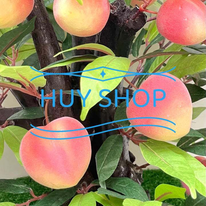 Gốc cây Trái ĐÀO TIÊN nhân tạo trang trí nhà cửa