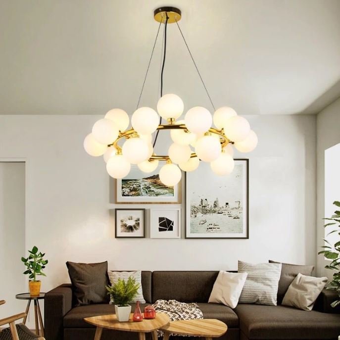 Đèn chùm PASTO phong cách châu Âu sang trọng trang trí nhà cửa hiện đại