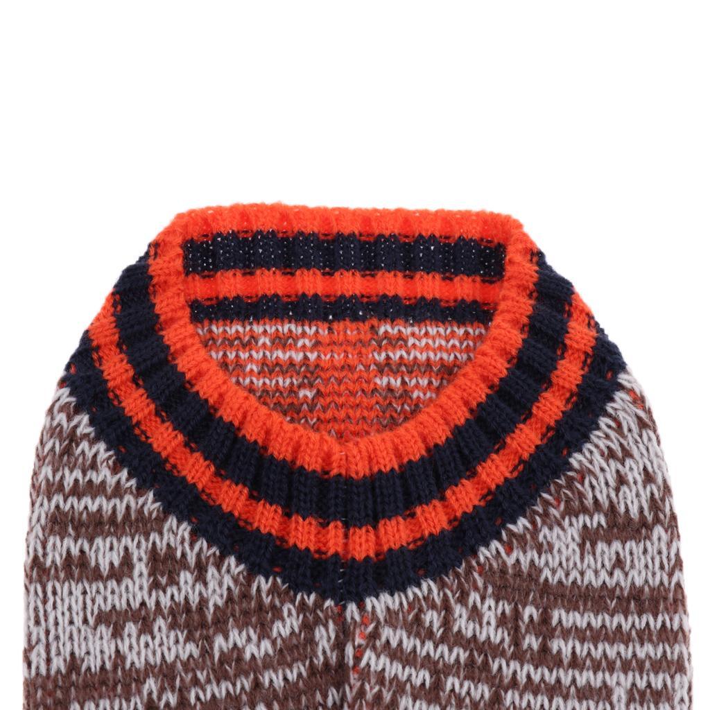 Dog Sweater Pet Puppy Thick Warm Clothes Jumper Winter Apperal