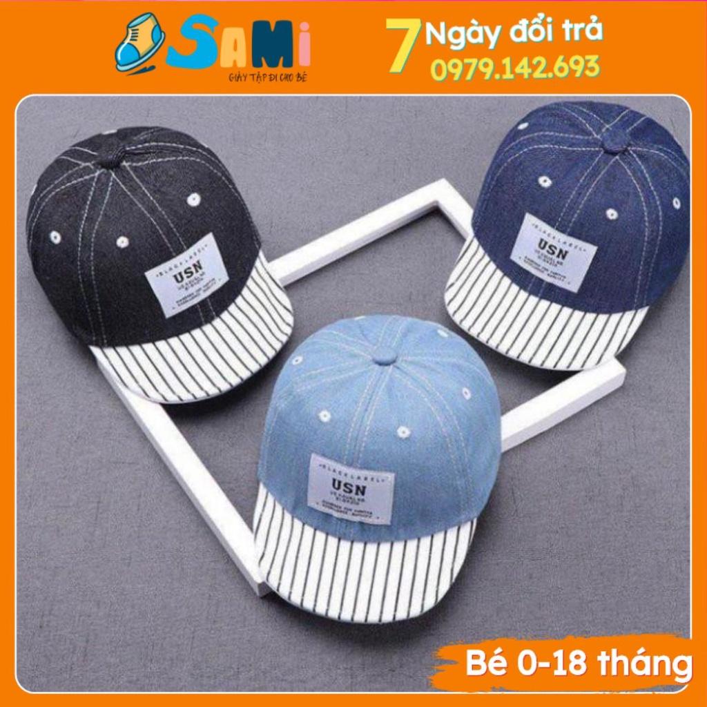 Nón,Mũ Lưỡi Trai Phong Cách Hàn Quốc Đáng Yêu Cho Bé 6 tháng đến 3 tuổi M012