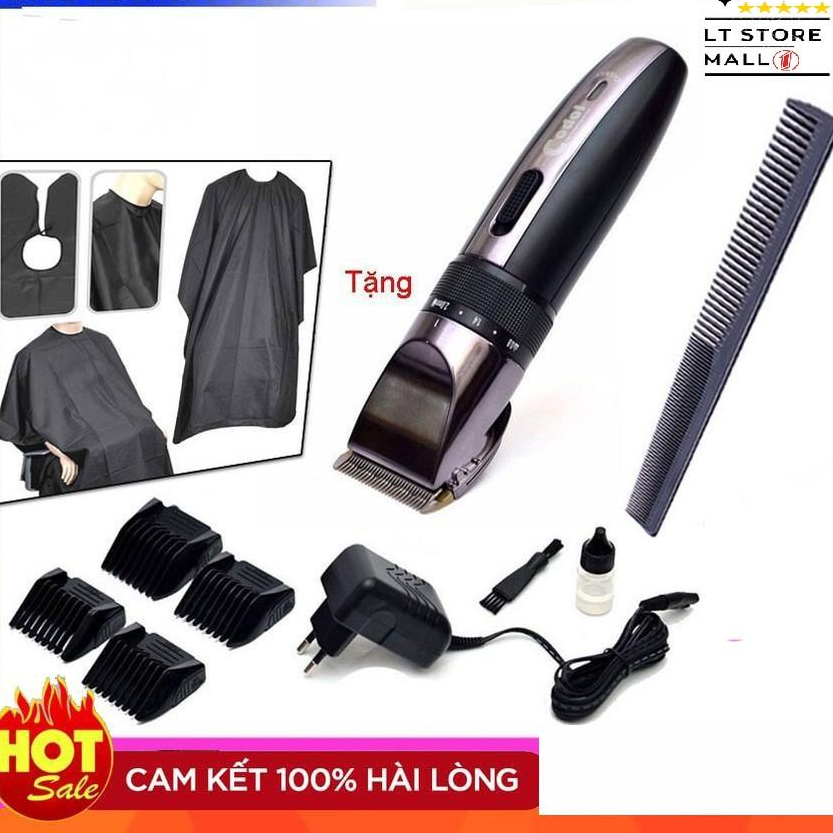 Tông đơ cắt tóc trẻ em Codol 531 tặng áo choàng cắt tóc và lược - tăng đơ cắt tóc chuyên nghiệp