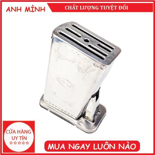 Giá Cắm Dao Xéo Bằng Inox 7 Ngăn Cao Cấp Anh Minh