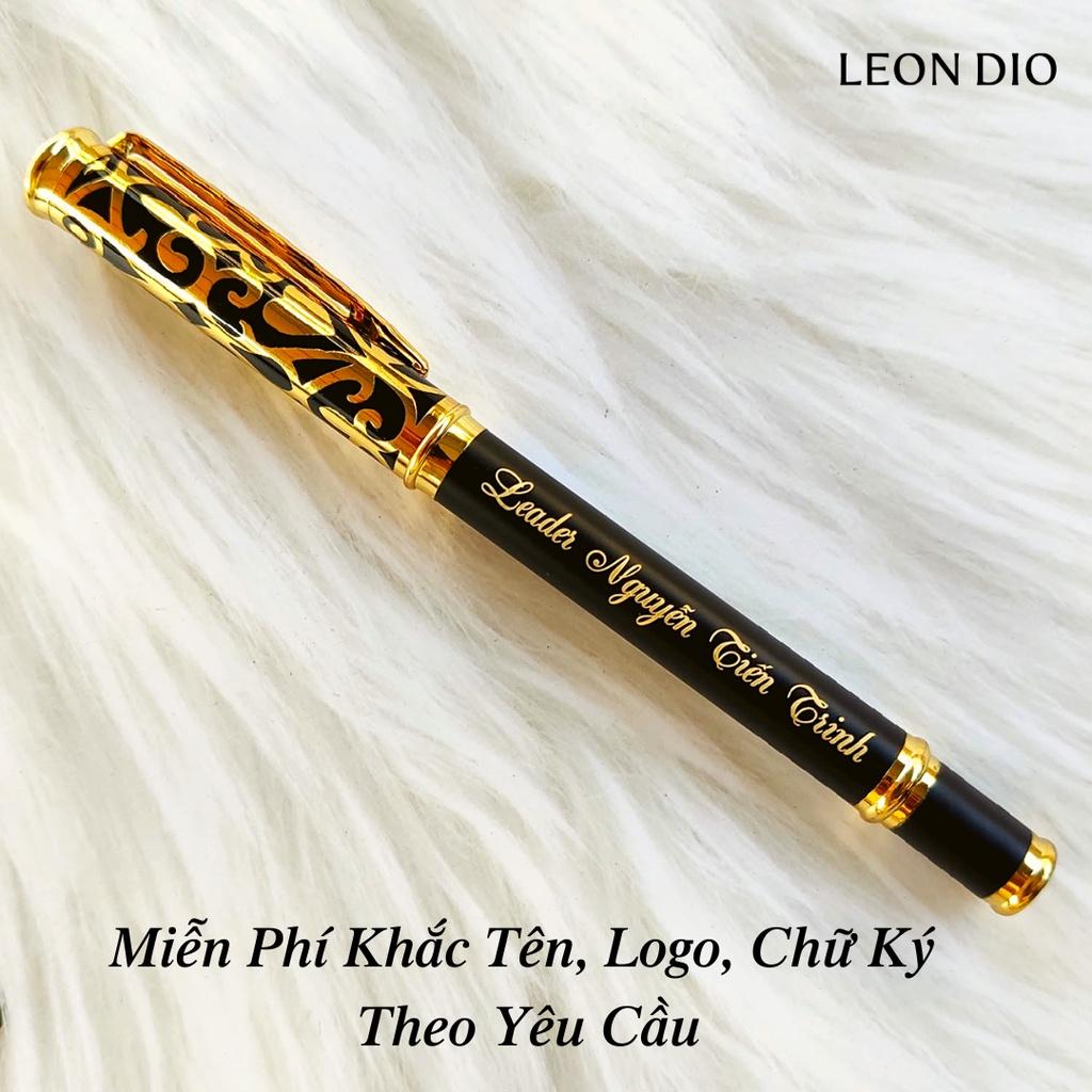 Bút Ký Tên, Viết Kí Dạ Bi Khắc Chữ Theo Yêu Cầu The Classic Royalian LD017 - Ngòi 0.5mm, Quà Tặng Cao Cấp