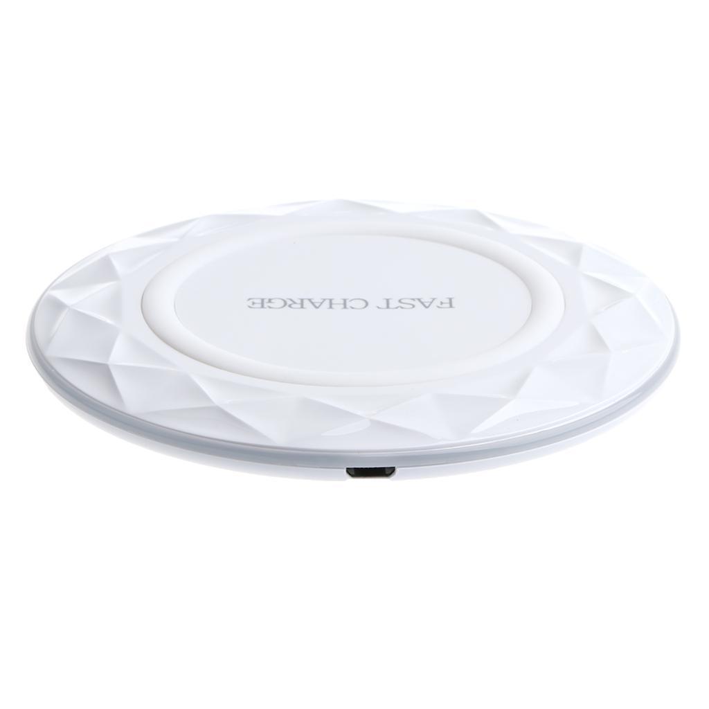 Ultra Thin Wireless Charger Charging Pad Fast Charge Base Stand Holder