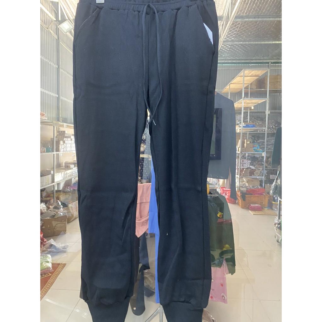 Quần jogger len tăm