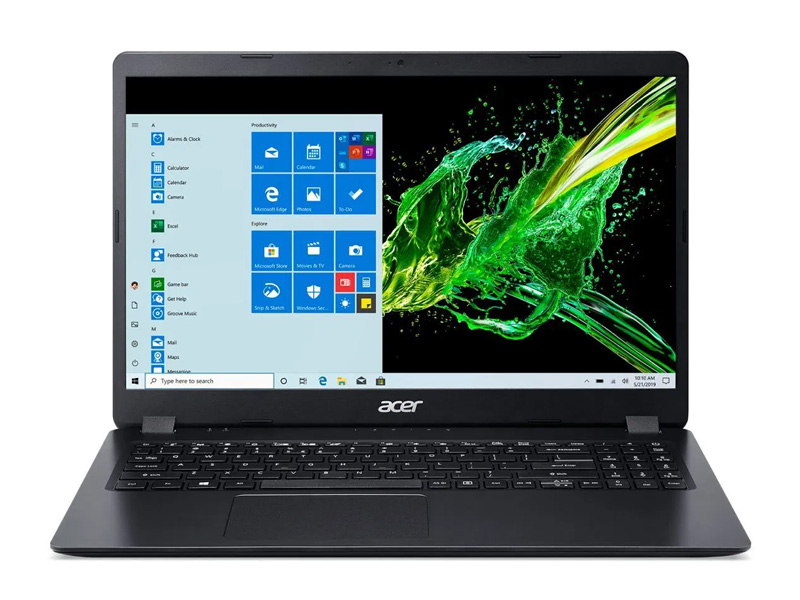 Laptop Acer Aspire A315-56-502X (NX.HS5SV.00F) (i5 1035G1/4GBRAM/256GB SSD/15.6 inch FHD IPS/ Win 10/Đen)(Hàng Chính Hãng)