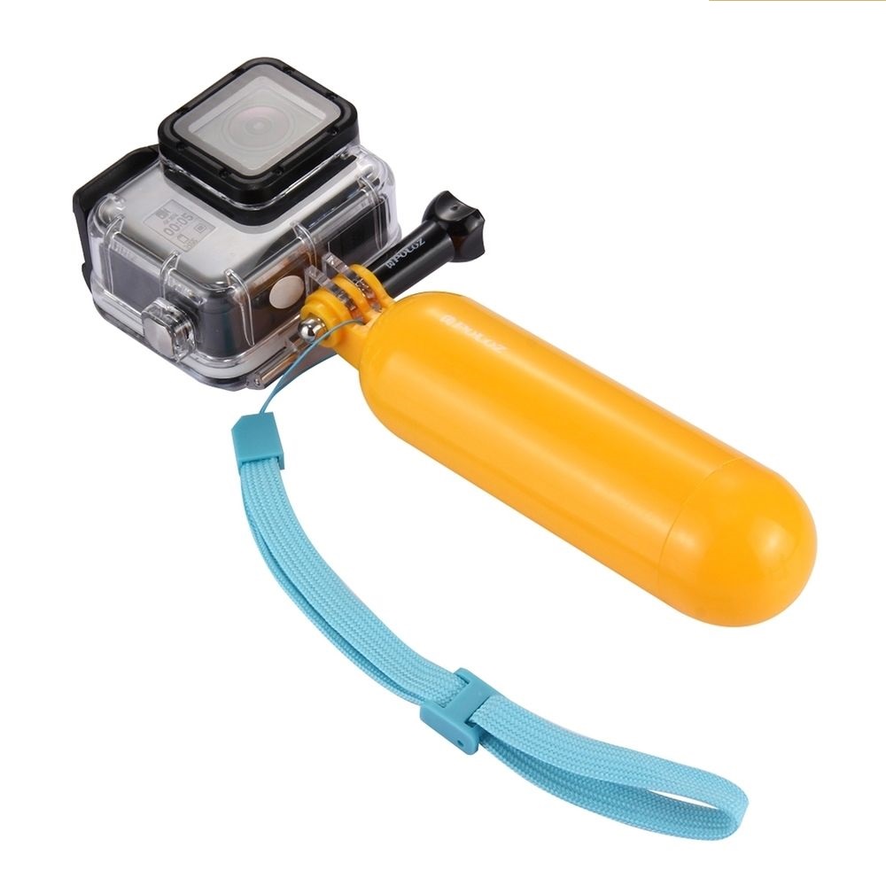 Phao nổi cầm tay vàng phụ kiện action cam Gopro