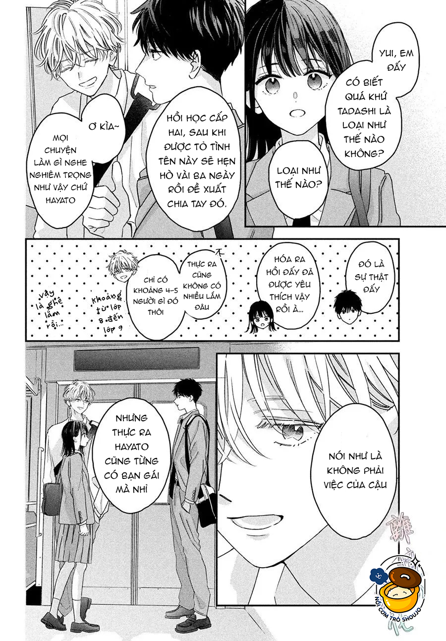 chuyện tình của chúng ta thật khó phân biệt ranh giới chapter 3.1 6