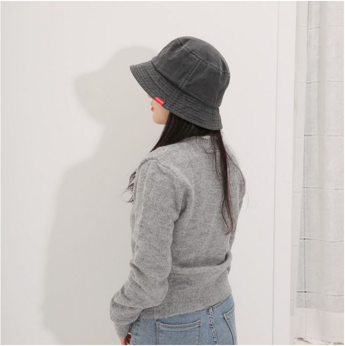 PREMI3R Mũ xô Nón Premier Denim Bucket Hat Mũ lưỡi trai phong cách hàn quốc nón thương hiệu chính hãng  피그먼트 버킷햇  D프레임 벙거지 프리미어