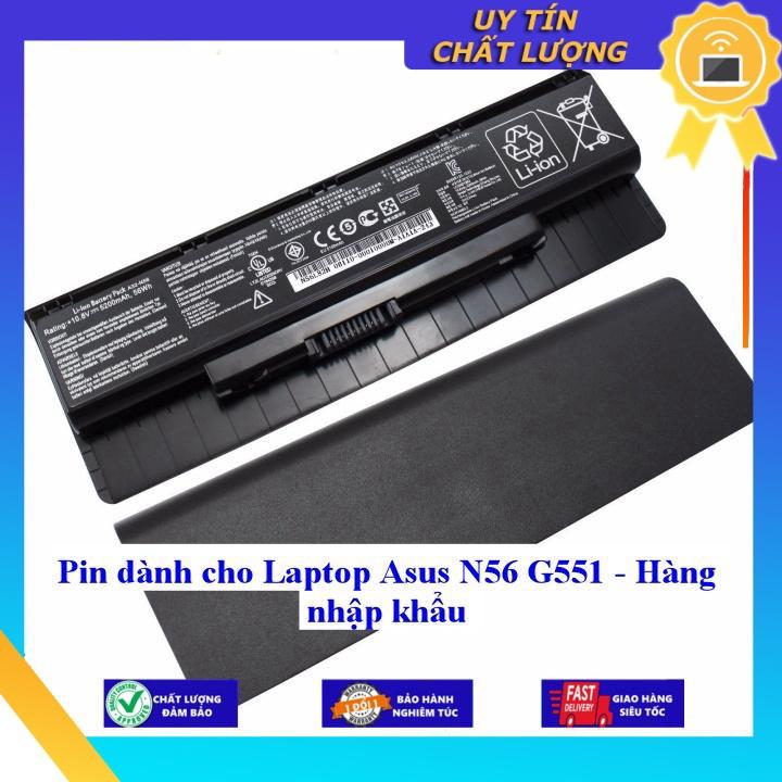 Pin cho Laptop Asus N56 G551 G551JM G551JW G551JX ASUS ROG G771 G771JK G771JM - Hàng Nhập Khẩu New Seal