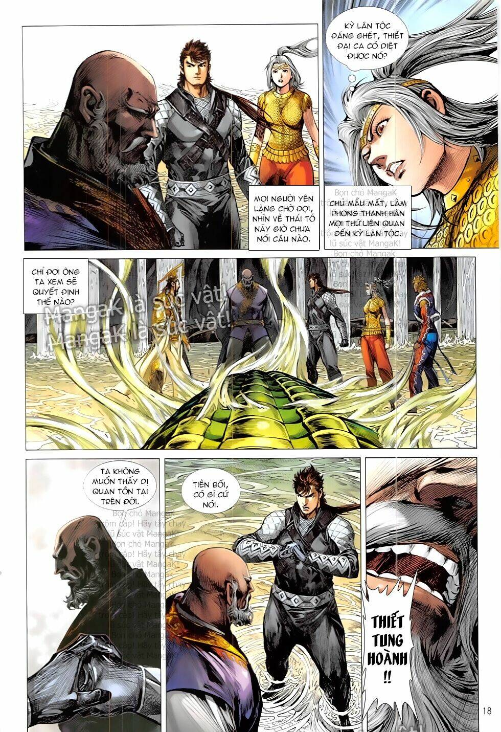 thiết tướng tung hoành (cựu tác) chapter 210 18