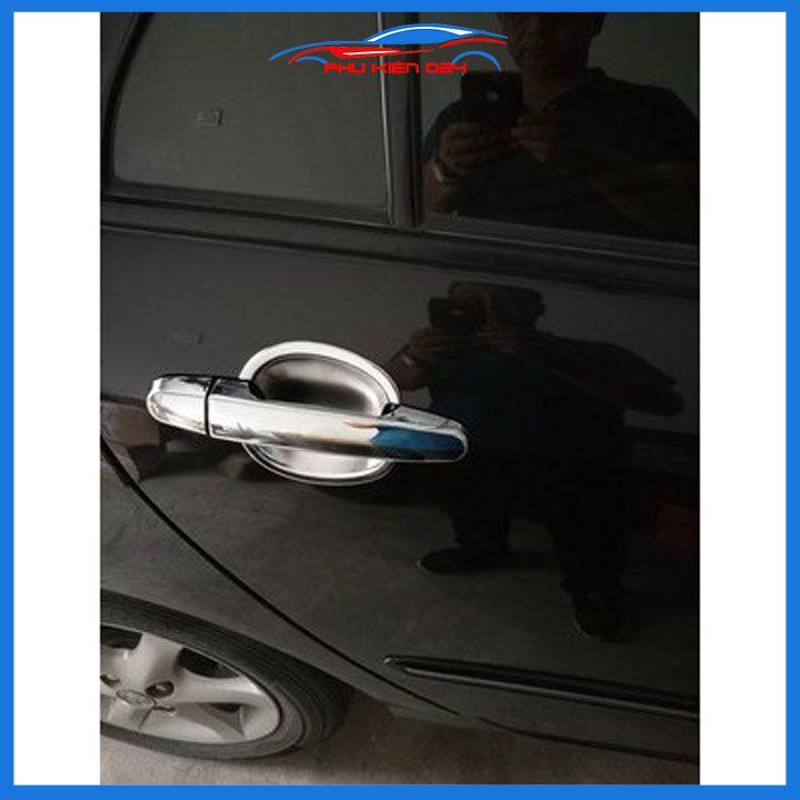Bộ 4 ốp hõm cửa mạ crom Sorento 2012-2013-2014-2015-2016-2017-2018 chống trầy làm đẹp xe