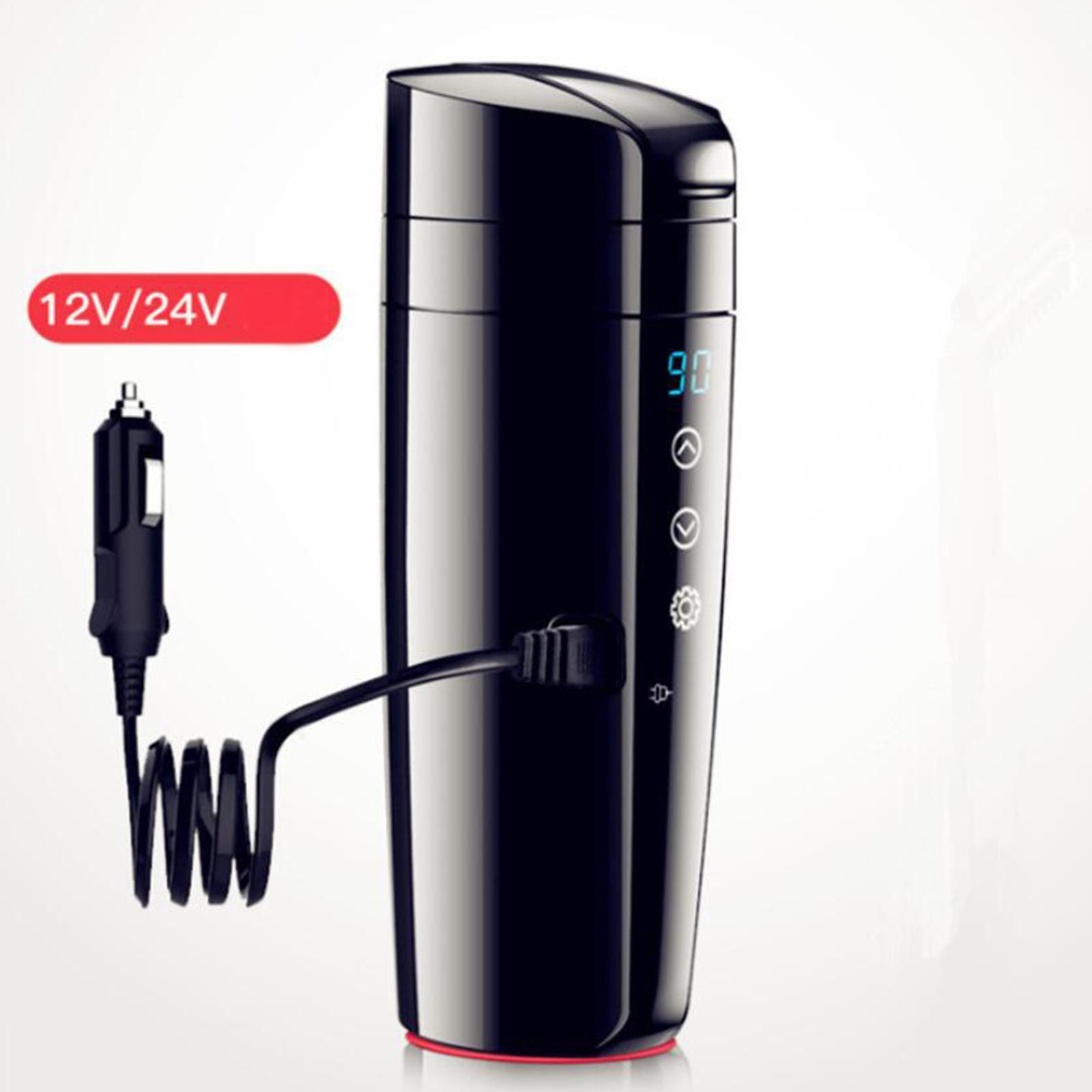 12V 24V Car Kettle Boiler Touch Enabled Temperature Display for Tea