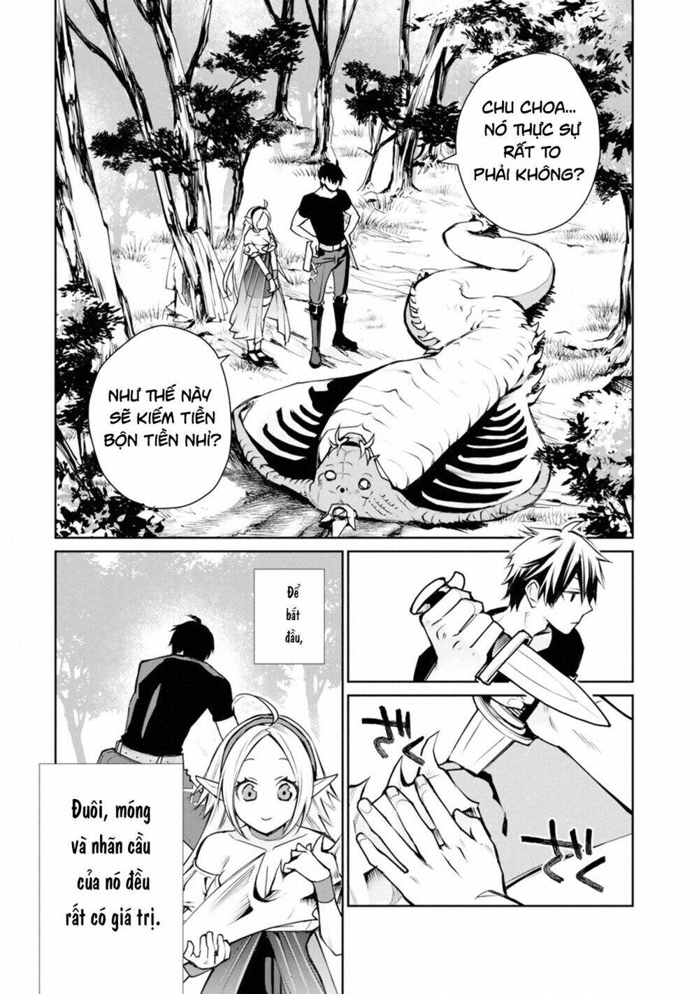 tôi đã từng là một pháp sư bá đạo cho đến khi ăn phải mũi tên vào đầu gối và trở thành một người bảo chapter 1.3 12