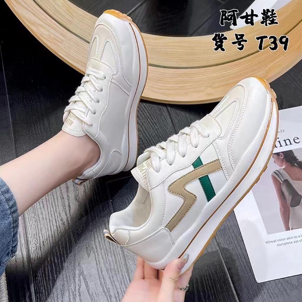 Giày Thể Thao Nữ Tăng Chiều Cao Giày Sneaker Đế Độn Hàng Đẹp D350