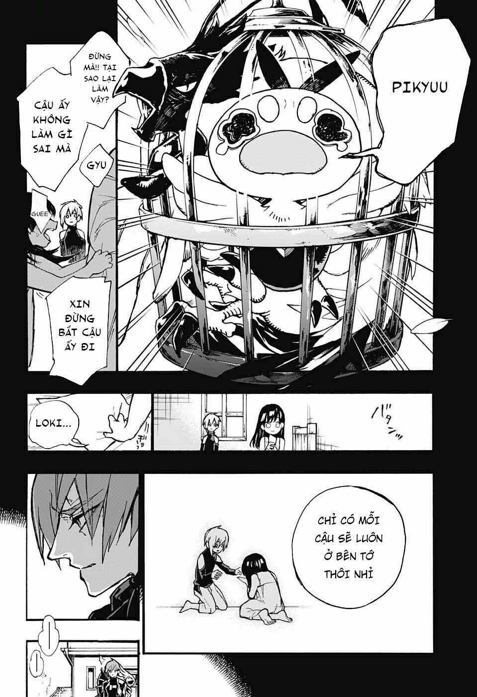 những bức họa quái dị của phù thủy chapter 4 38