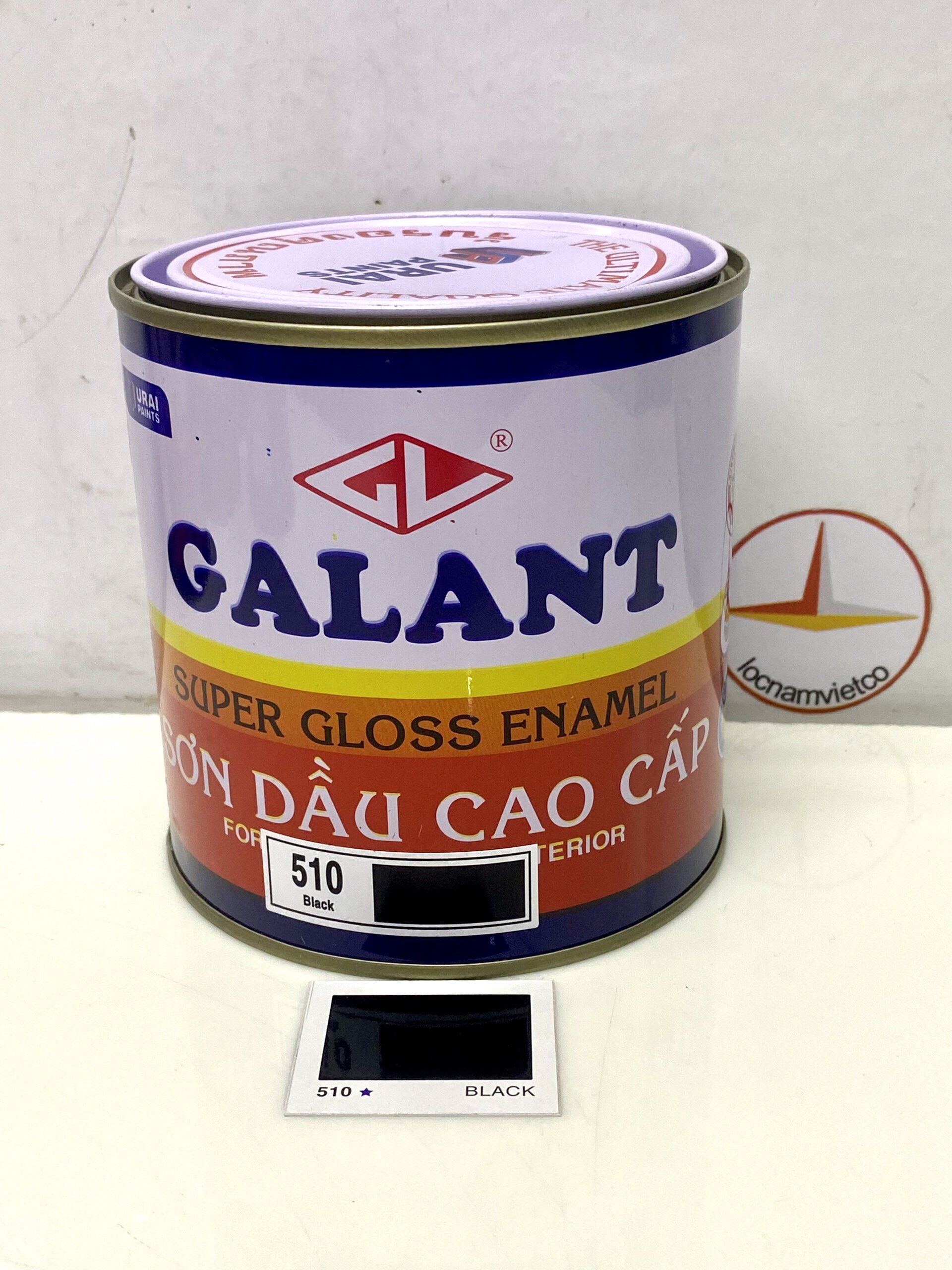 Sơn dầu Galant màu Black 510_ 0.8L