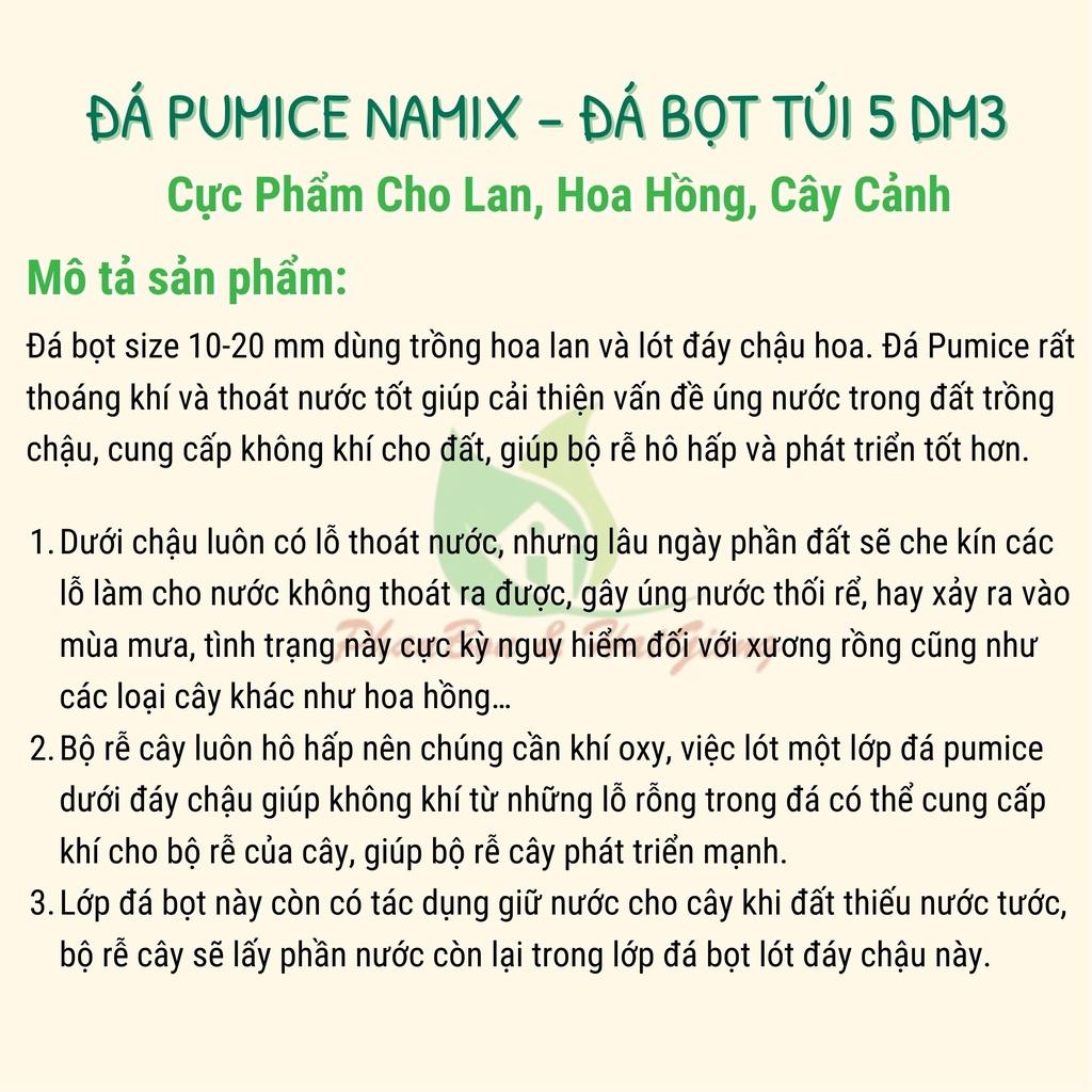 Đá Bọt Pumice Namix Cực Phẩm Cho Lan, Hoa Hồng, Cây Cảnh size 10-20mm [2.2 -2.6Kg] - Shop Phân Bón và Hạt Giống