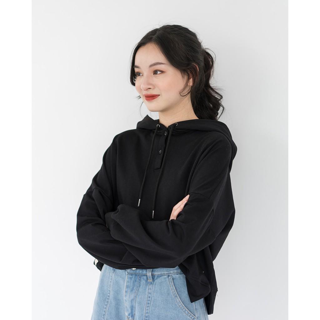 Áo Nỉ Có Mũ Nữ SSSTUTTER Pin Hoodie