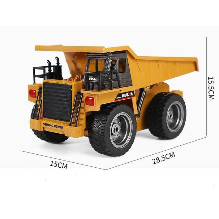 Dump Truck Toy Loader 2.4G Alloy Remote Control Engineering - Xe ben điểu khiển từ xa kim loạimã 540