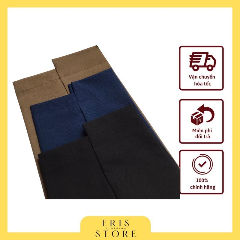 Quần baggy đai tròn gấu lệch ERIS
