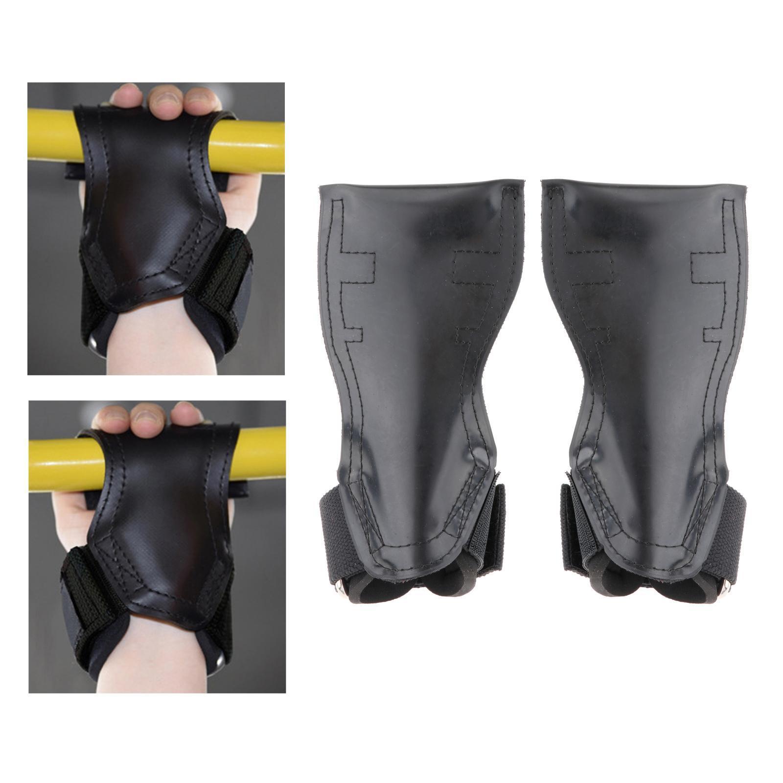 Weight Lifting Grips Wrist Support Gloves for Gym Fitness