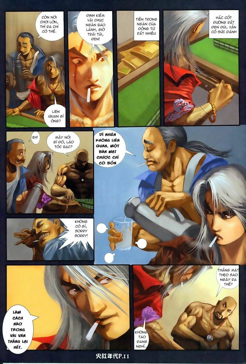 hỏa hồng niên đại hắc cốt đường chapter 64 7
