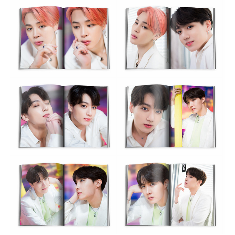 Map of the soul Persona BTS mini book bìa hồng tặng sticker BTS