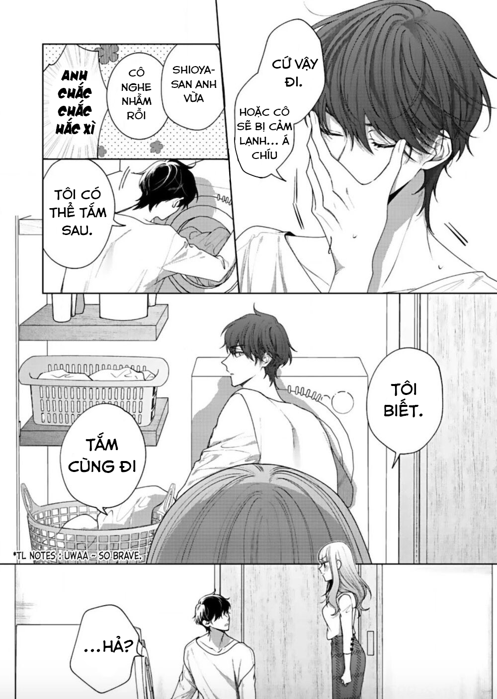 ẩn mình bằng 1 nụ hôn ~ cơ thể đấy khiến tôi rạo rực chapter 2 23