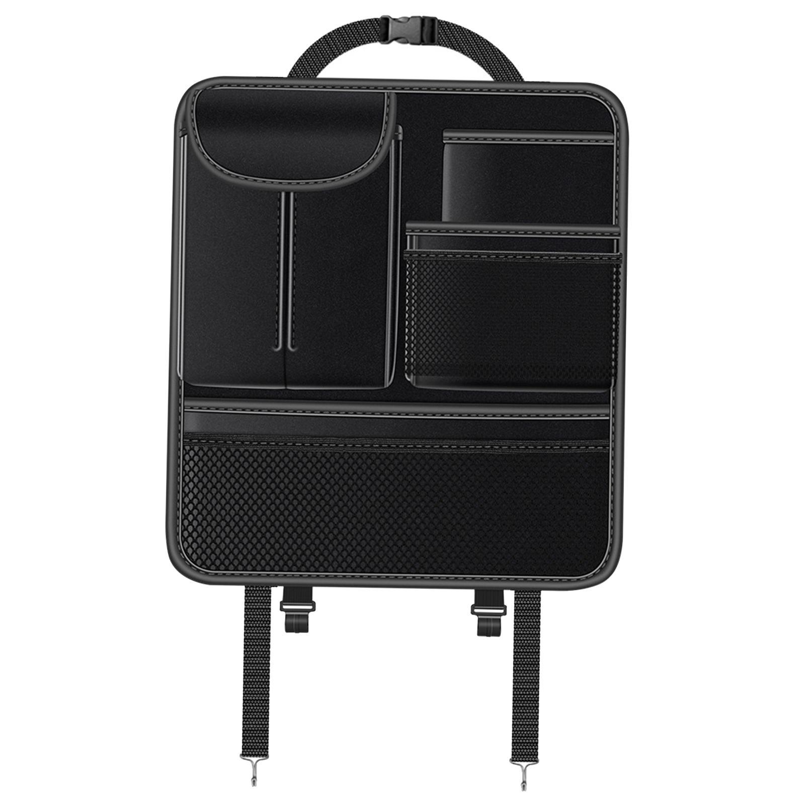 Car Backseat Storage Organizer Easily Install Versatile Sturdy Tablet Holder