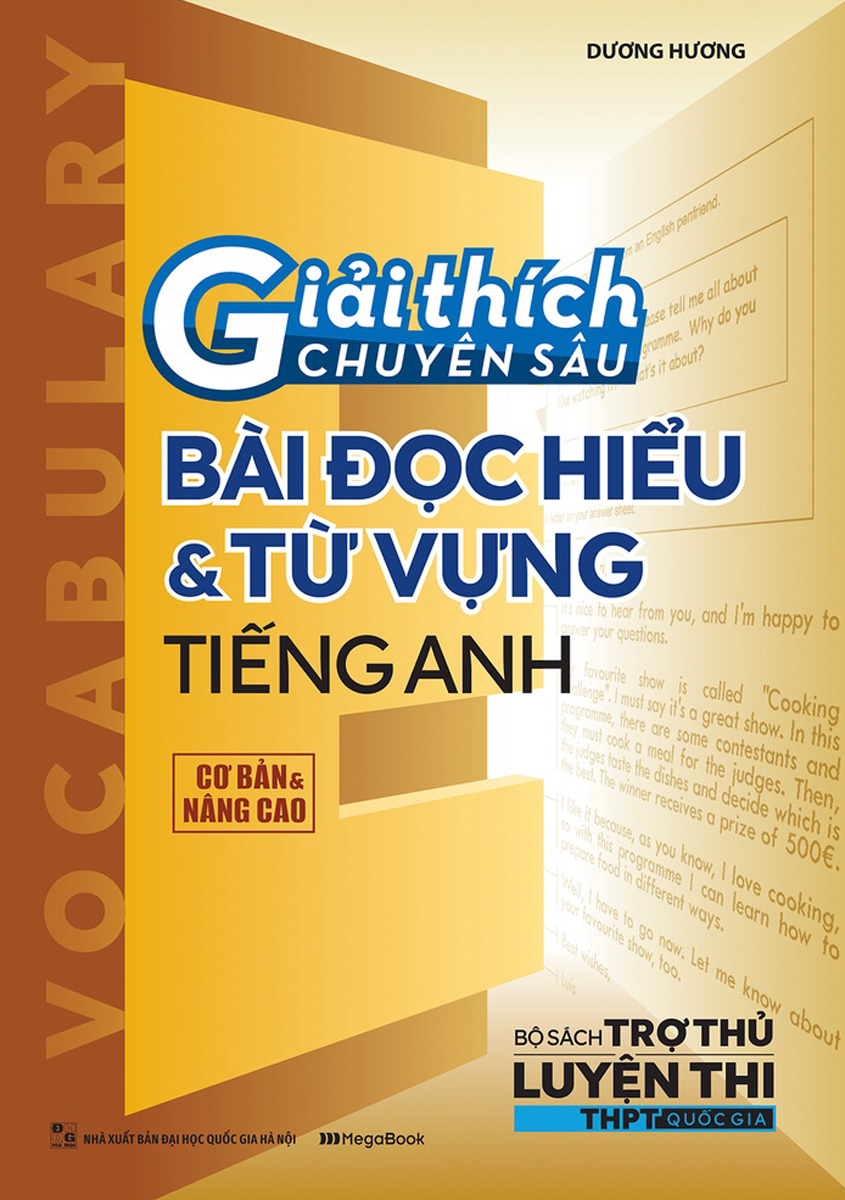 Giải Thích Chuyên Sâu - Bài Đọc Hiểu Và Từ Vựng Tiếng Anh (Cơ Bản và  Nâng Cao)_MEGABOOK