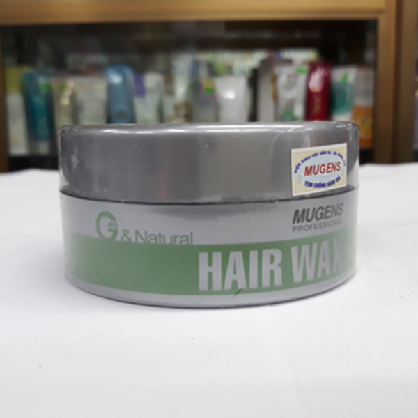 Sáp mềm giữ tóc sóng xoăn Mugens Hair Wax Hàn Quốc 90g + Móc khóa