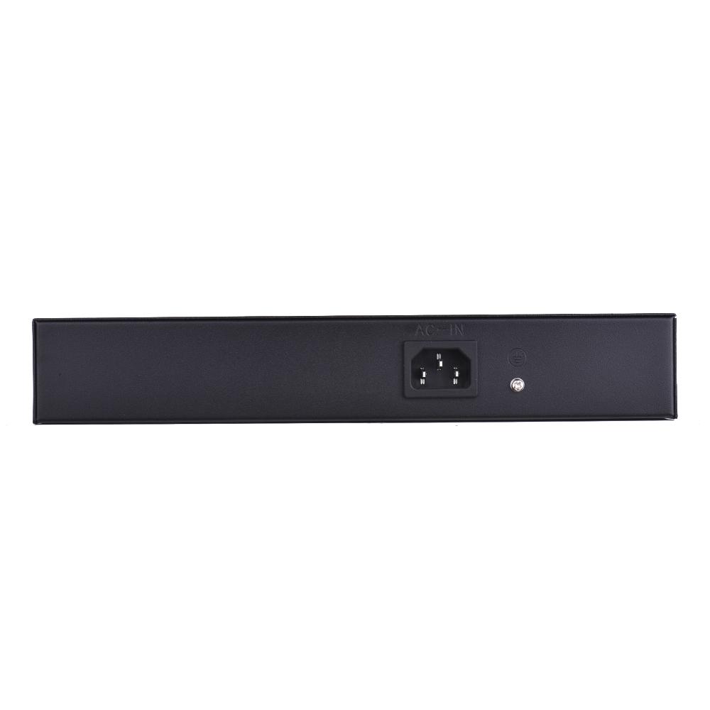 Chuyển nguồn 8 cổng Ethernet 8 + 2BZDN PoE trên 2.0Gbps qua Ethernet IEEE 802.3 48V 3A cho Máy ảnh AP
