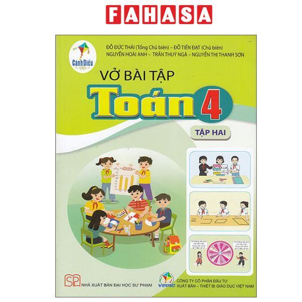 Sách Giáo Khoa Vở Bài Tập Toán 4 - Tập 2 (Cánh Diều) (Chuẩn)