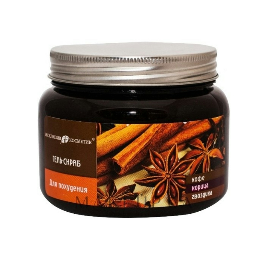 Gel quế hồi tẩy tế bào chết cơ thể Eksklyuziv Kosmetik gel scrub coffee cinanmon cloves 380 gr