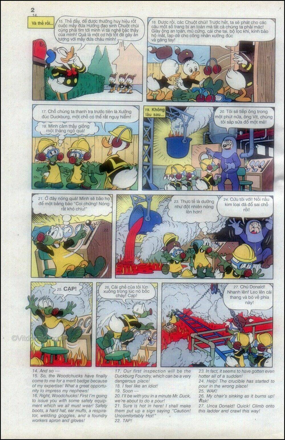 donald và bạn hữu chapter 82 5