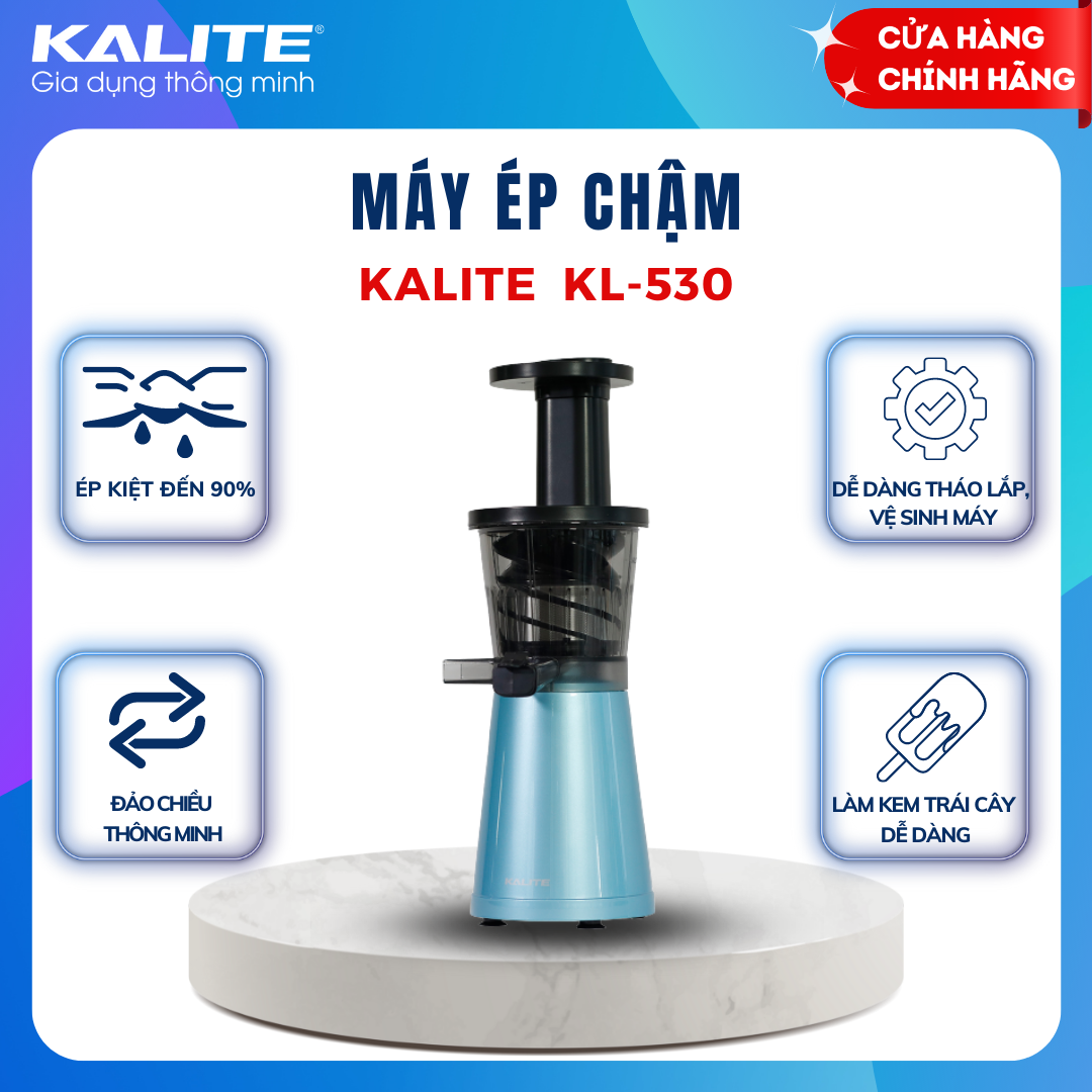 Máy Ép Chậm Mini Kalite KL-530 - Hàng Chính Hãng