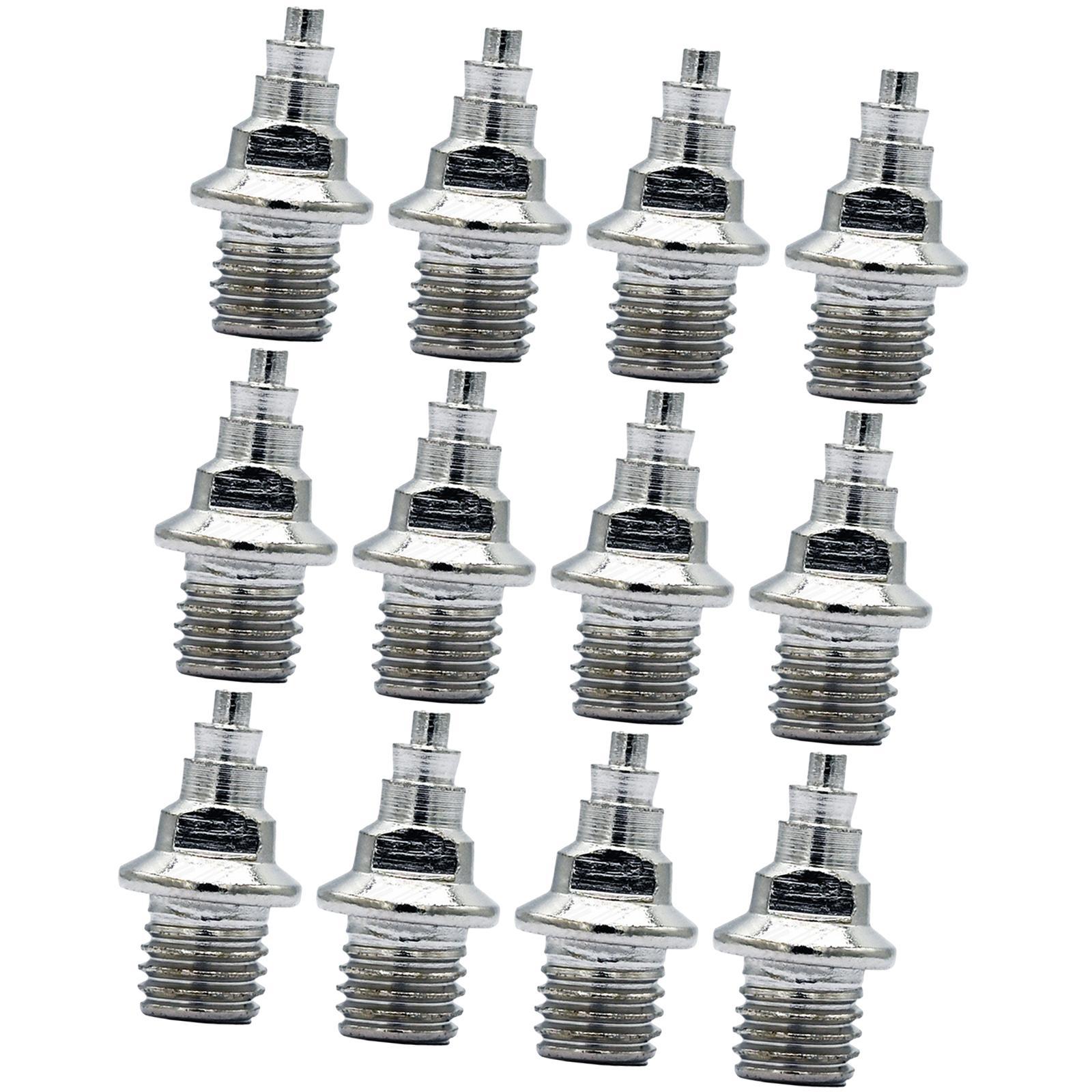 12x Track Spikes Alloy Steel Spikes for Long Jump Outdoor Accessories Hiking